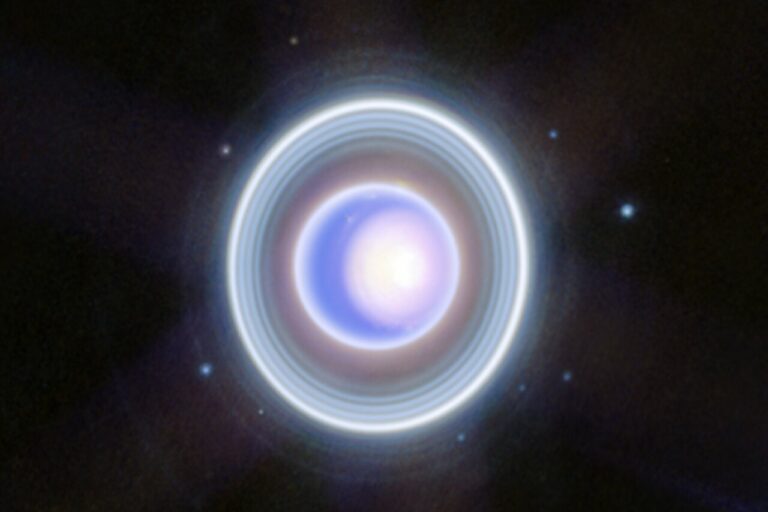 Uranus by Webb | Sistema solare | Dietro il Sipario del Cielo