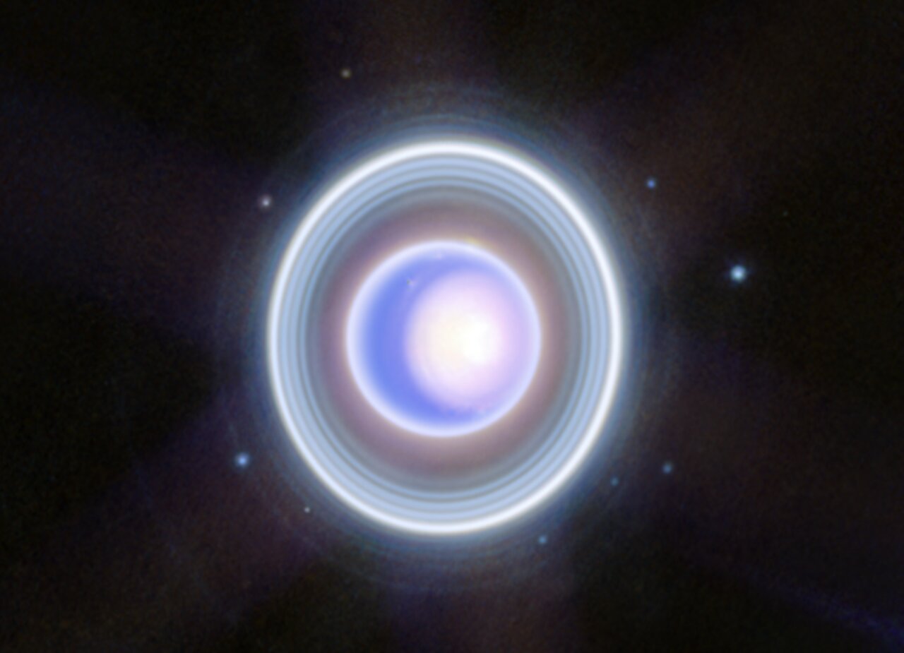 Uranus by Webb | Sistema solare | Dietro il Sipario del Cielo Uranus by Webb | Sistema solare | Dietro il Sipario del Cielo
