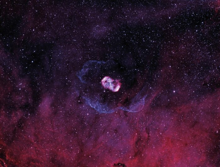 Bicolour image of the NGC 6164-5 | Dietro il Sipario del Cielo Bicolour image of the NGC 6164-5 | Dietro il Sipario del Cielo