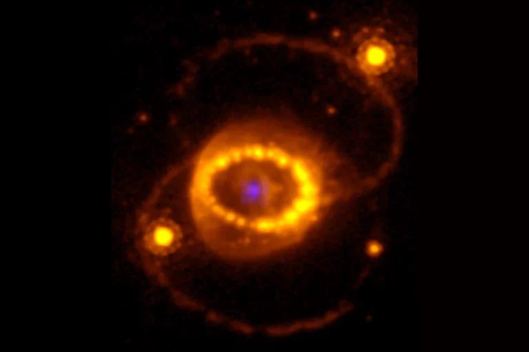 SN 1987A by HST and JWST | Dietro il Sipario del Cielo