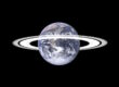 Earth with Rings | Dietro il Sipario del Cielo